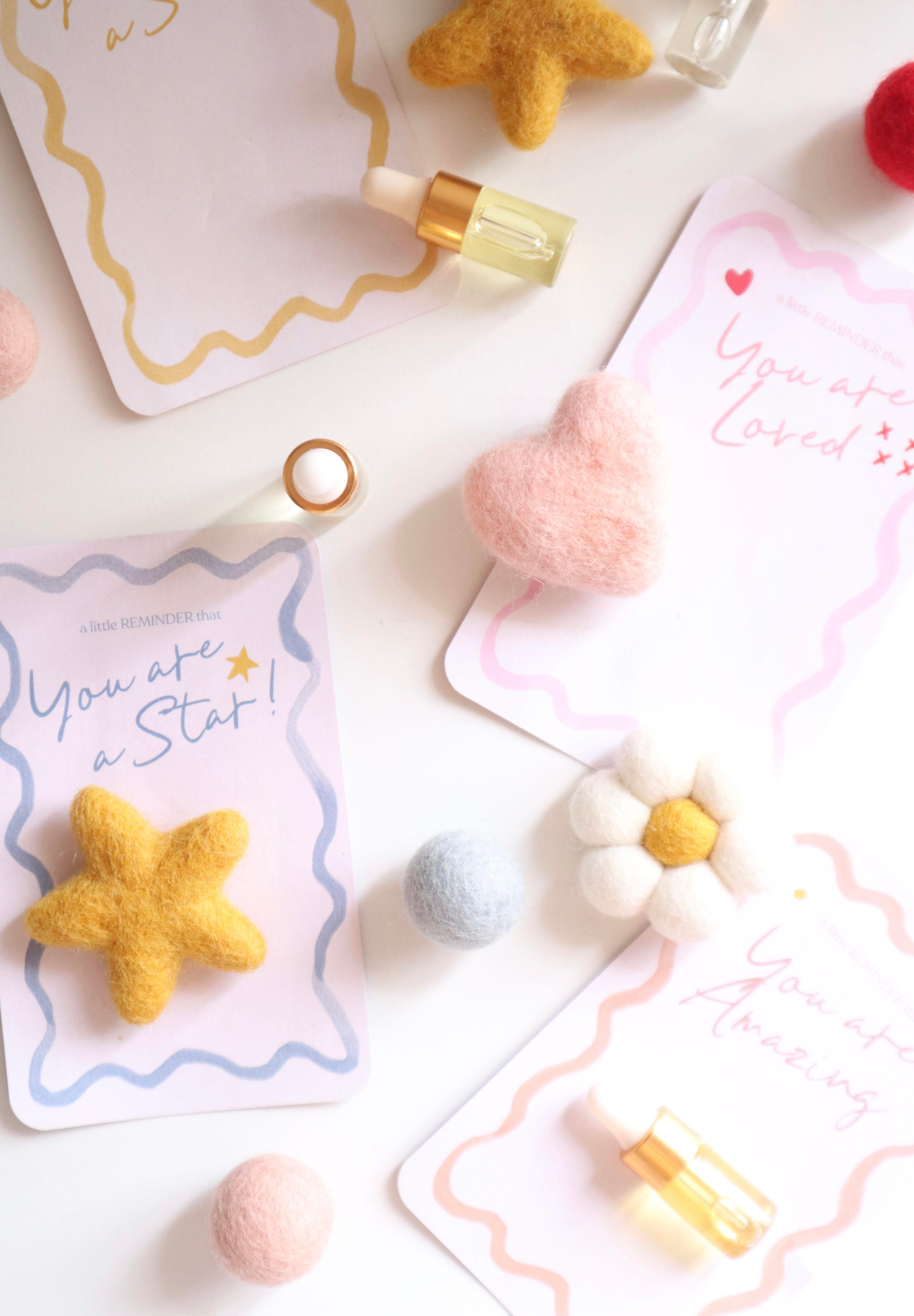 Affirmation Magnet - You are a Star (Yellow)