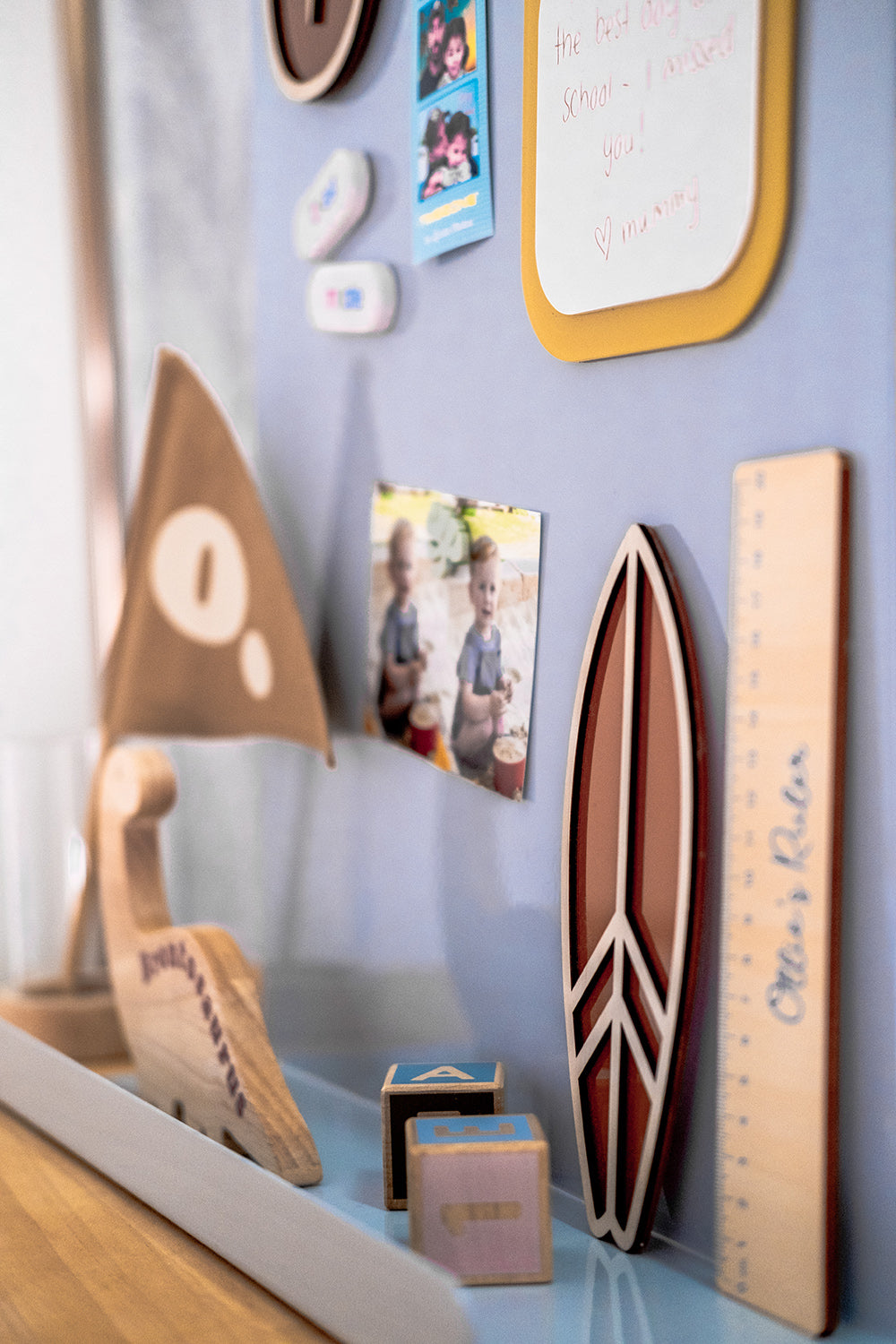 Moodyboard Magnetic Board - Dusty Blue