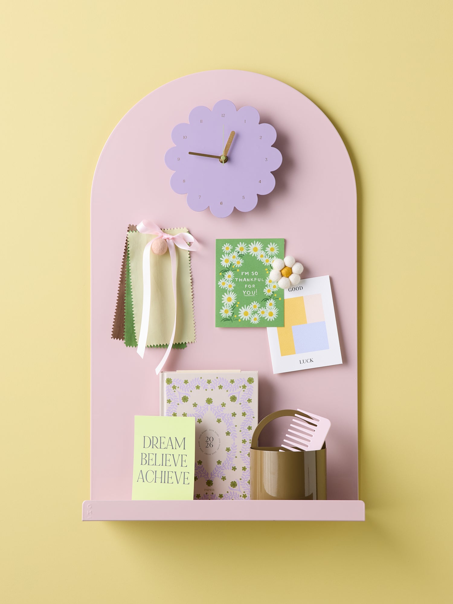 Moodyboard Magnetic Board - Blush Pink