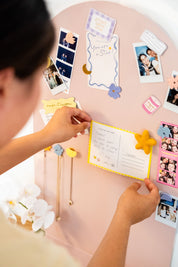 Moodyboard Magnetic Board - Blush Pink