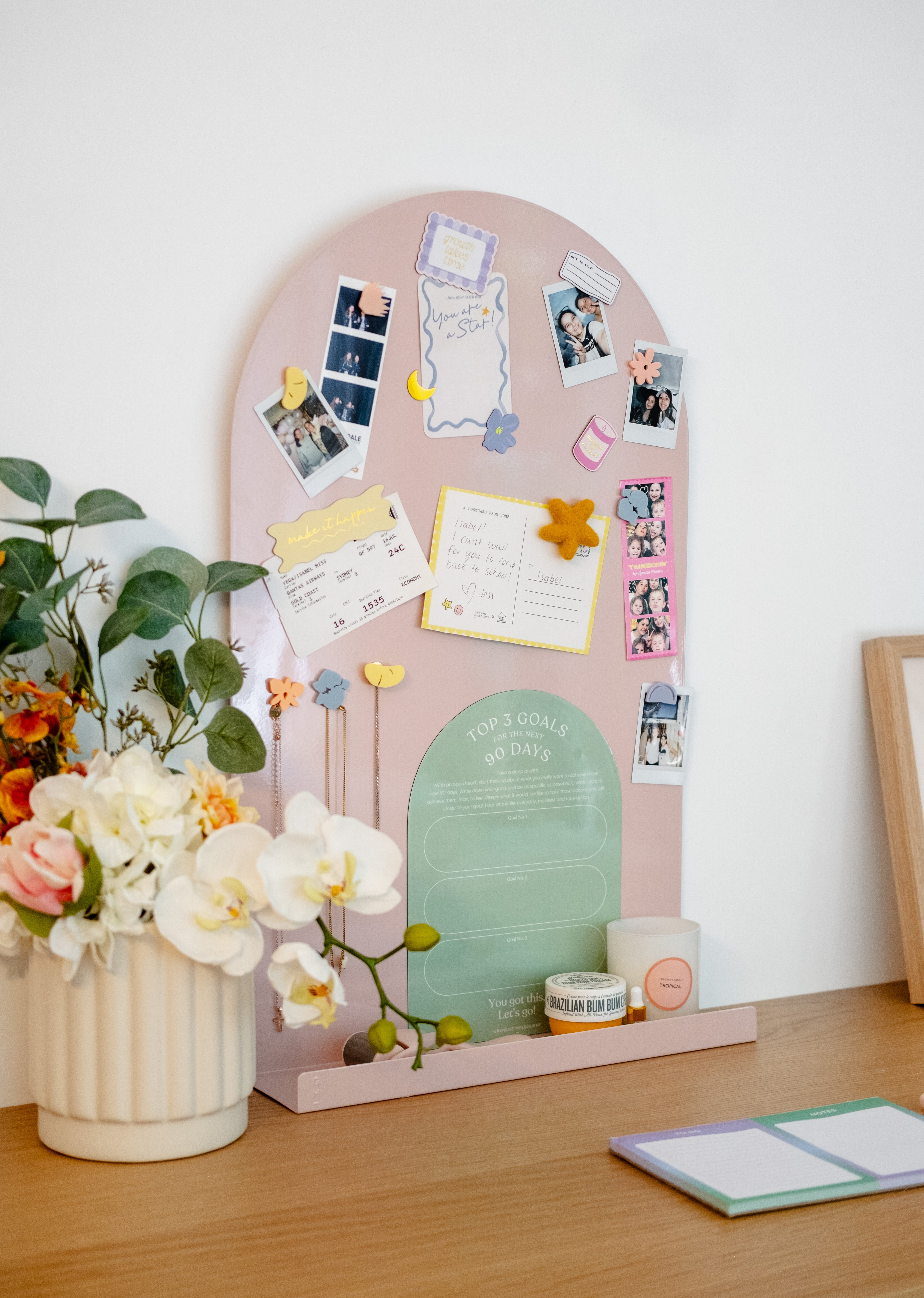 90 Day Planner - Arch Green