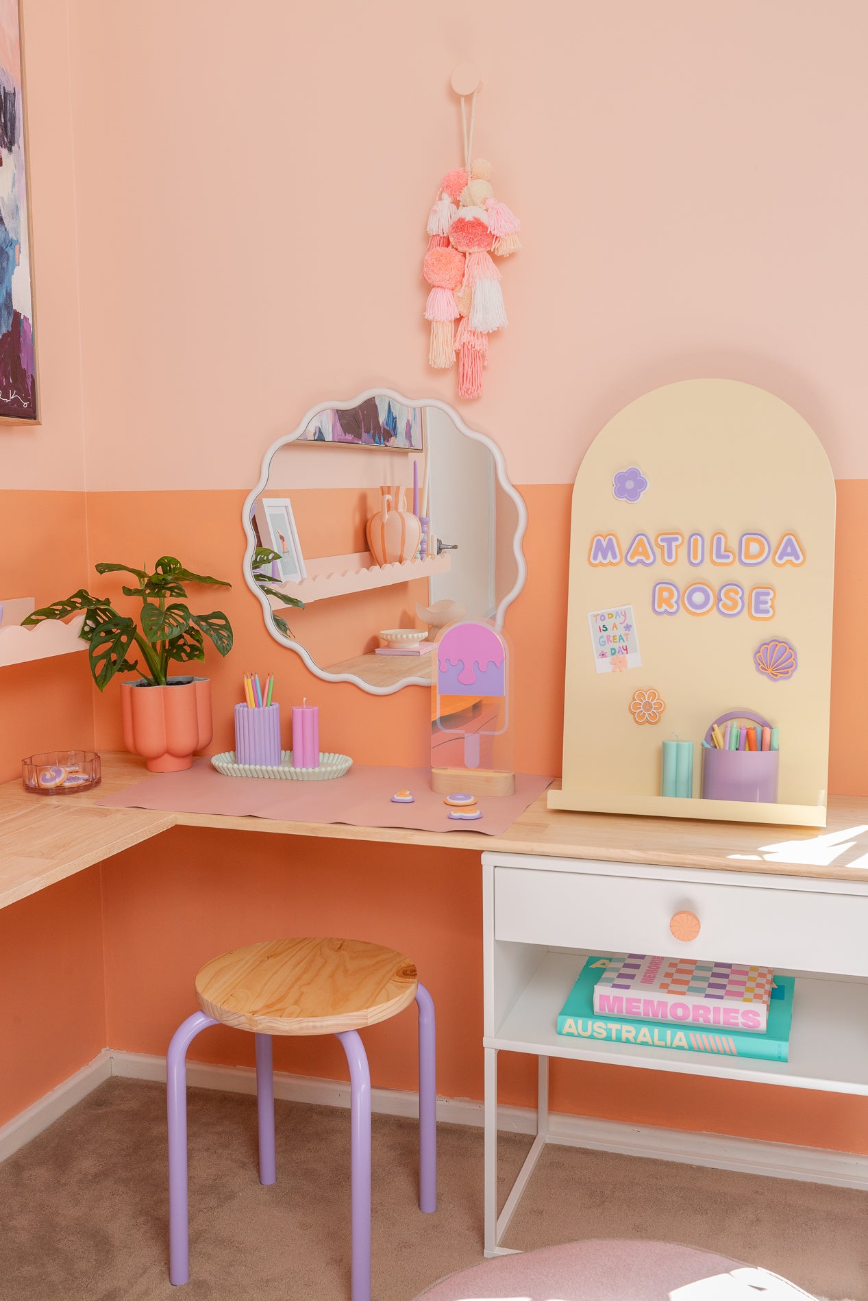 Moodyboard Magnetic Board - Butter