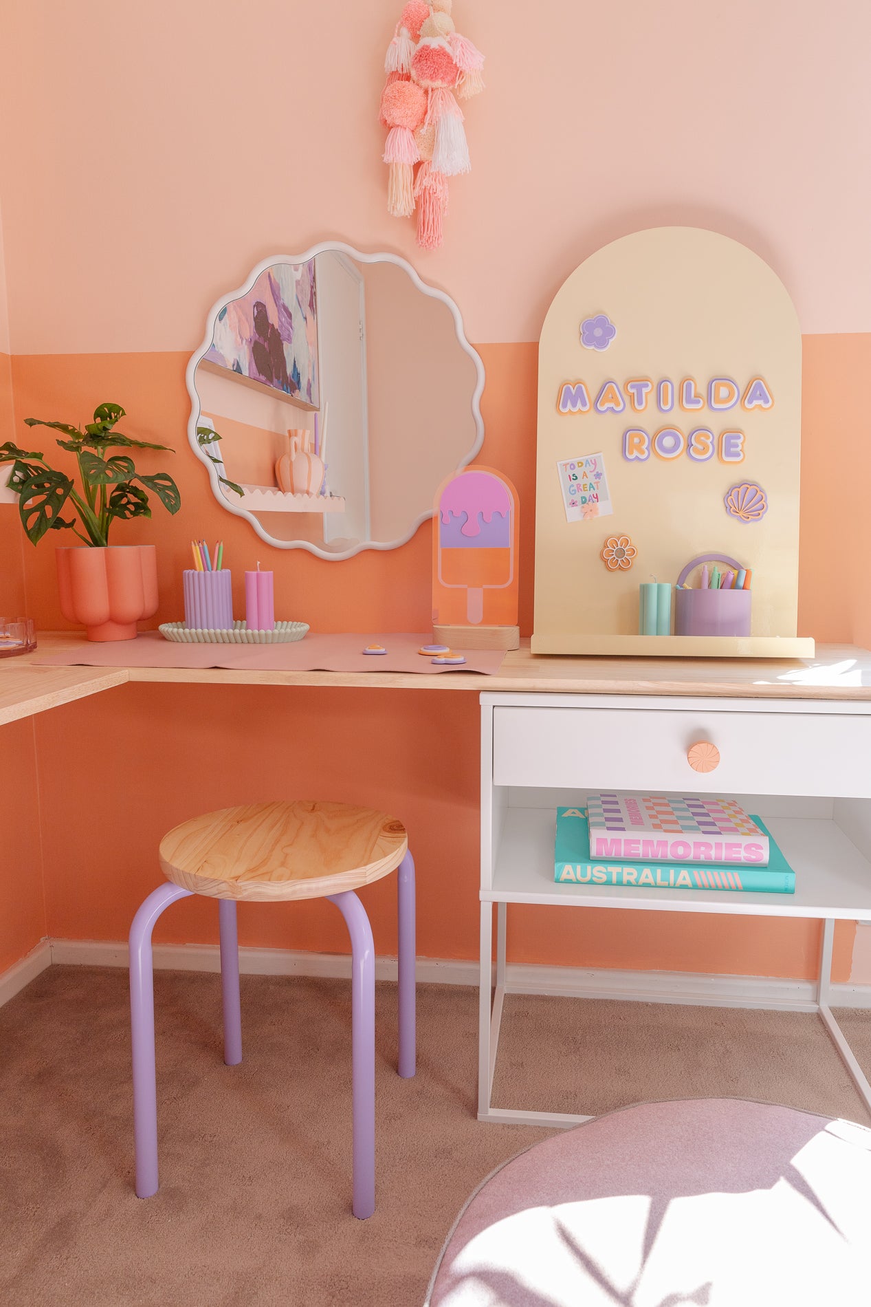 Moodyboard Magnetic Board - Butter