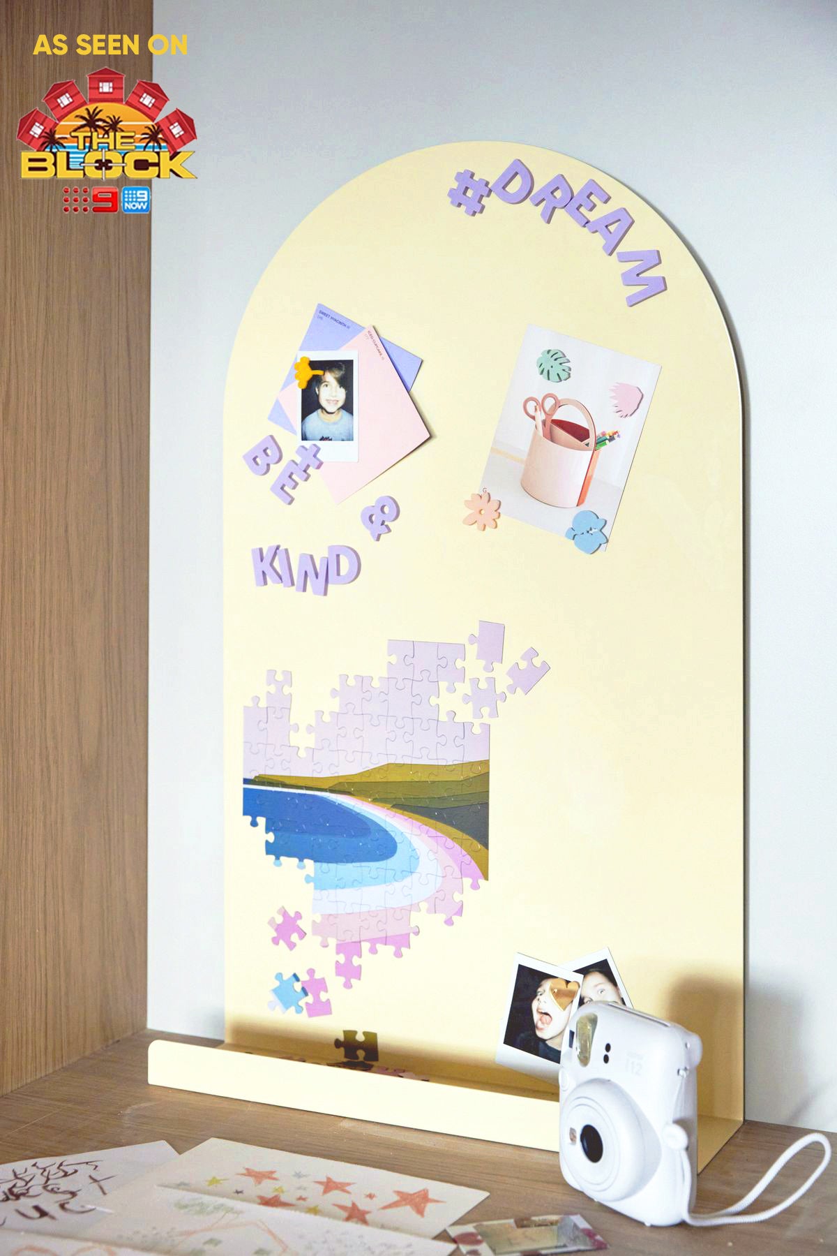 Moodyboard Magnetic Board - Butter