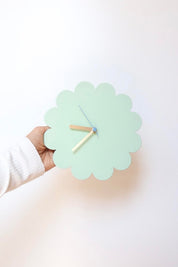 Petal Clock - Mint