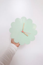 Petal Clock - Mint