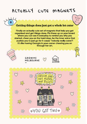 Actually Cute Magnets (Collab with Georgia Draws a House)