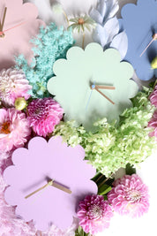 Petal Clock - Mint - Growme Melbourne