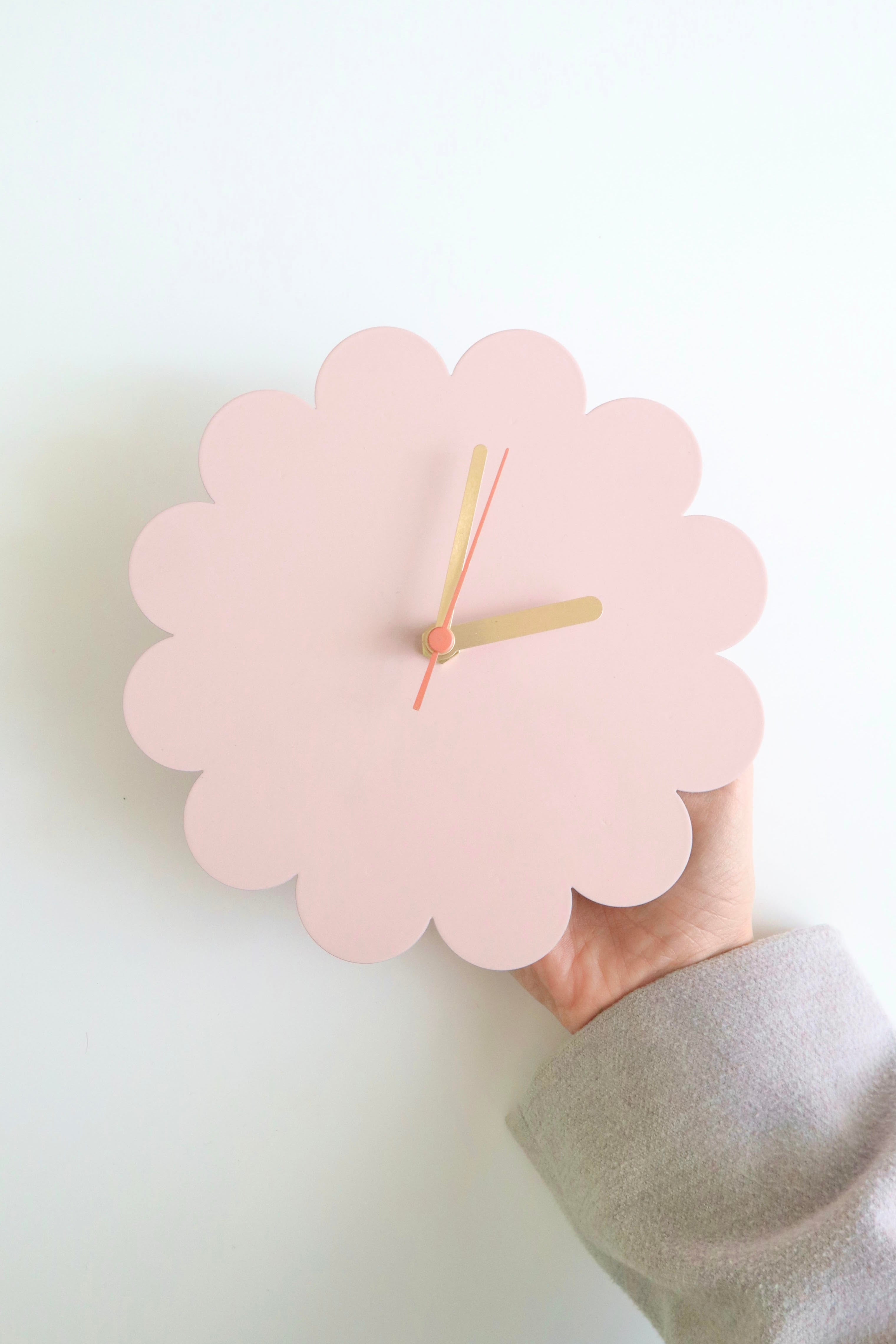 Petal Clock - Blush - Growme Melbourne