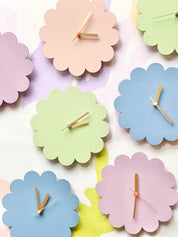 Petal Clock - Mint - Growme Melbourne