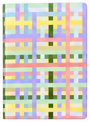 Notebook Checkered Pink