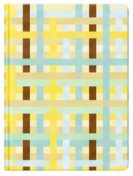 Notebook Checkered Blue