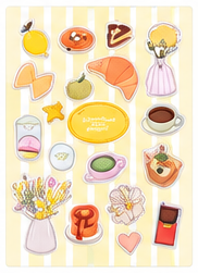 Sticker Set Brunch