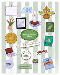 Sticker Set High Achiever