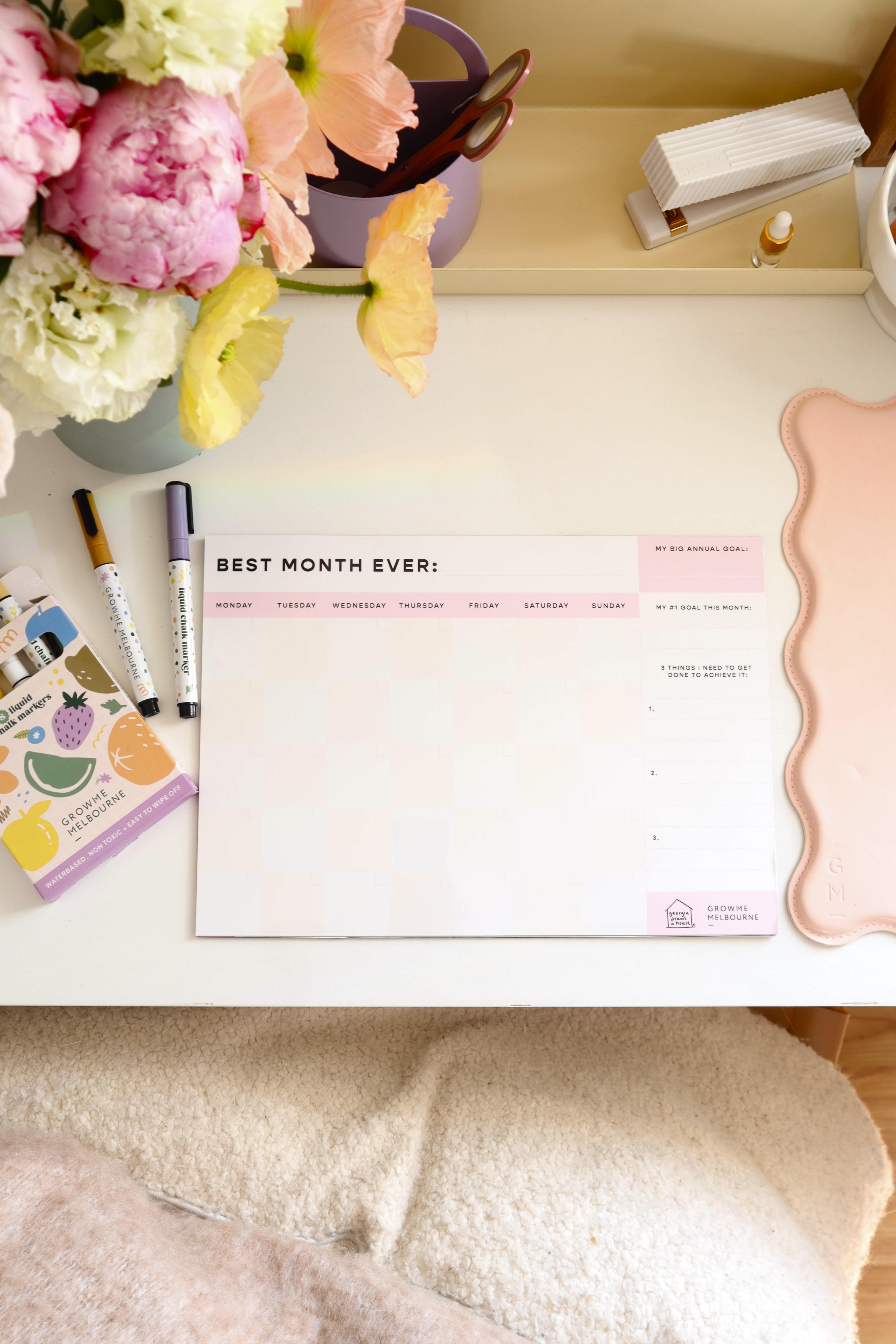 Best Month Ever Planner (Collab with Georgia Draws a House)