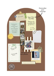 Fathers Day Collage Template (Canva file)