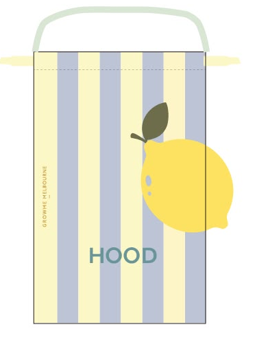 Canvass Bag - Blue Stripe